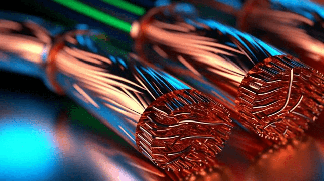 Pngtree Close Up Of Electric Cable Two Bendable Copper Wires Illustrated In Image 13582019